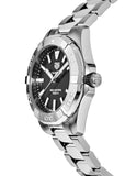 Buy Shop Tag Heuer Aquaracer Black Dial Silver Steel Strap Watch for Women - WBD1310.BA0740 USA Online