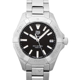 Buy Shop Tag Heuer Aquaracer Black Dial Silver Steel Strap Watch for Women - WBD1310.BA0740 USA Online