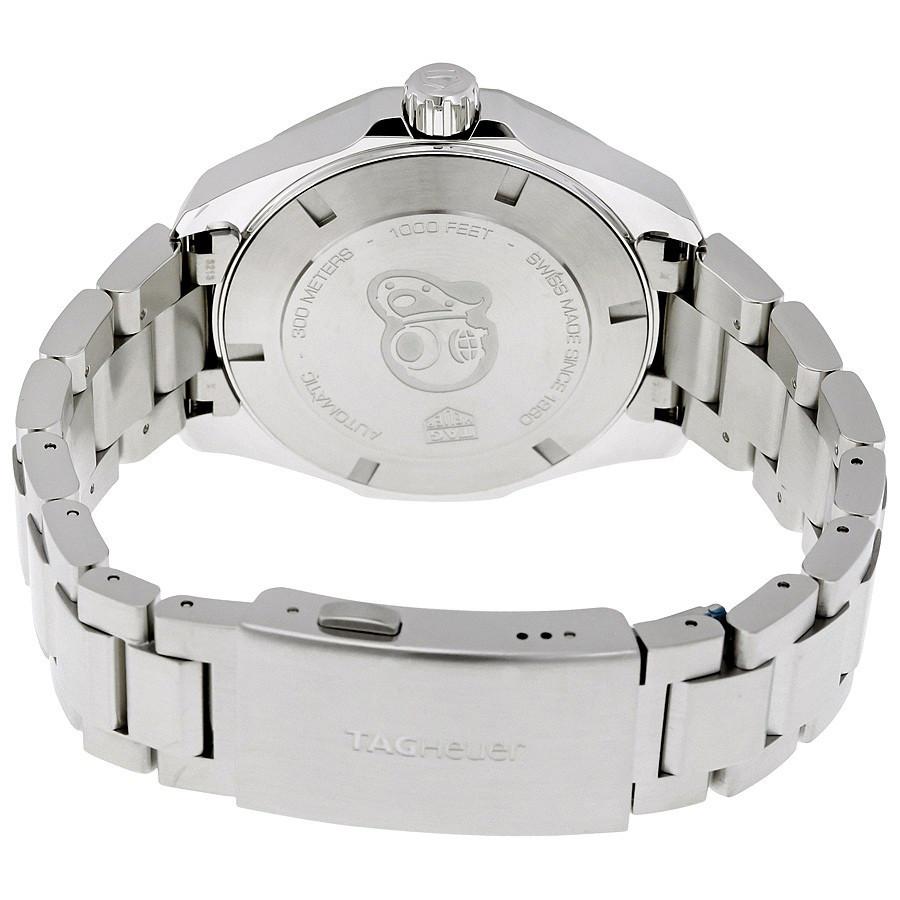 Buy Shop Tag Heuer Aquaracer Calibre 5 Blue Dial Silver Steel Strap Watch for Men - WAY201B.BA0927 USA Online