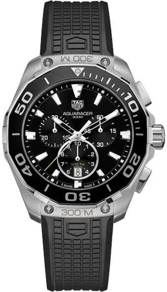 Buy Shop Tag Heuer Aquaracer Black Dial Watch for Men - CAY111A.FT6041 USA Online