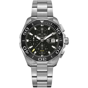 Buy Shop Tag Heuer Aquaracer Black Dial Watch for Men - CAY211A.BA0927 USA Online