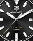 Buy Shop Tag Heuer Aquaracer Black Dial Watch for Men - WAY101A.FT6141 USA Online
