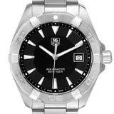 Buy Shop Tag Heuer Aquaracer Black Dial Watch for Men - WAY1110.BA0928 USA Online