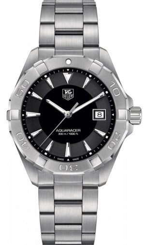 Buy Shop Tag Heuer Aquaracer Black Dial Watch for Men - WAY1110.BA0928 USA Online