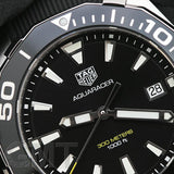 Buy Shop Tag Heuer Aquaracer Black Dial Watch for Men - WAY111A.FT6151 USA Online