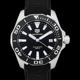 Buy Shop Tag Heuer Aquaracer Black Dial Watch for Men - WAY111A.FT6151 USA Online