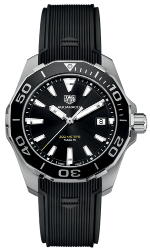 Buy Shop Tag Heuer Aquaracer Black Dial Watch for Men - WAY111A.FT6151 USA Online