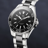 Buy Shop Tag Heuer Aquaracer Black Dial Watch for Men - WAY131A.BA0913 USA Online