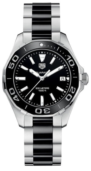 Buy Shop Tag Heuer Aquaracer Black Dial Watch for Men - WAY131A.BA0913 USA Online