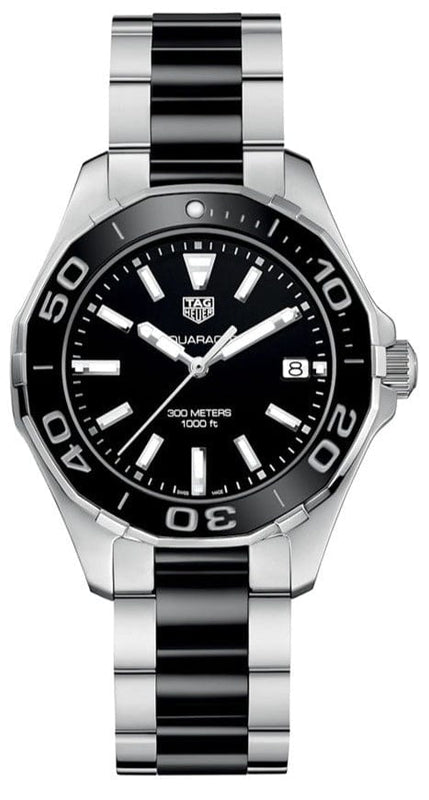 Buy Shop Tag Heuer Aquaracer Black Dial Watch for Men - WAY131A.BA0913 USA Online