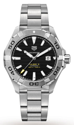Buy Shop Tag Heuer Aquaracer Black Dial Watch for Men - WAY2010.BA0927 USA Online