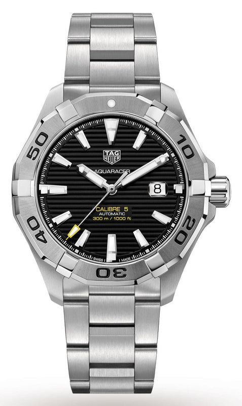 Buy Shop Tag Heuer Aquaracer Black Dial Watch for Men - WAY2010.BA0927 USA Online