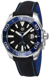 Buy Shop Tag Heuer Aquaracer Black Dial Watch for Men - WAY201C.FC6395 USA Online