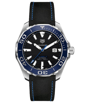 Buy Shop Tag Heuer Aquaracer Black Dial Watch for Men - WAY201C.FC6395 USA Online