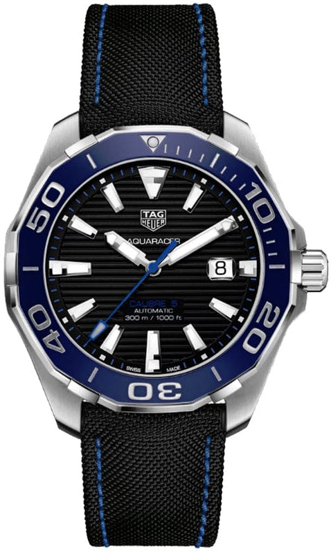 Buy Shop Tag Heuer Aquaracer Black Dial Watch for Men - WAY201C.FC6395 USA Online