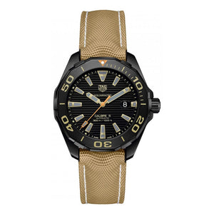 Buy Shop Tag Heuer Aquaracer Black Dial Watch for Men - WAY208C.FC6383 USA Online