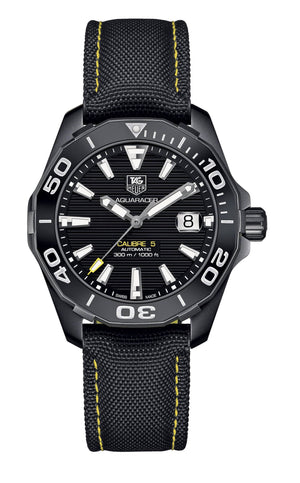 Buy Shop Tag Heuer Aquaracer Black Dial Watch for Men - WAY218A.FC6362 USA Online