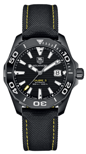 Buy Shop Tag Heuer Aquaracer Black Dial Watch for Men - WAY218A.FC6362 USA Online