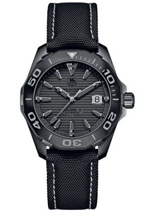 Buy Shop Tag Heuer Aquaracer Black Dial Watch for Men - WAY218B.FC6364 USA Online