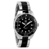Buy Shop Tag Heuer Aquaracer Black Dial Watch for Women - WAY131C.BA0913 USA Online