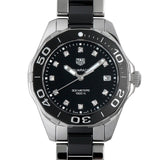 Buy Shop Tag Heuer Aquaracer Black Dial Watch for Women - WAY131C.BA0913 USA Online