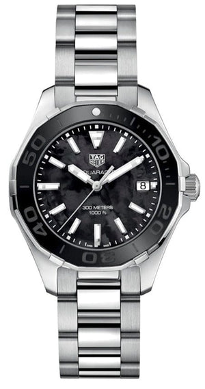 Buy Shop Tag Heuer Aquaracer Black Dial Watch for Women - WAY131K.BA0748 USA Online