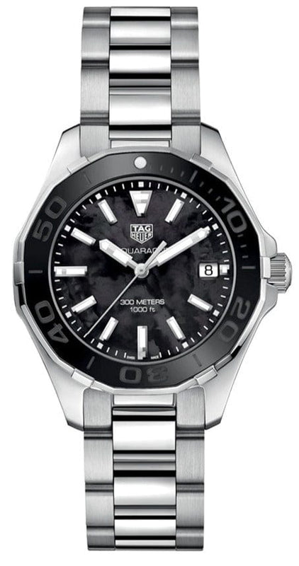 Buy Shop Tag Heuer Aquaracer Black Dial Watch for Women - WAY131K.BA0748 USA Online