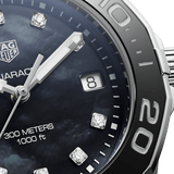 Buy Shop Tag Heuer Aquaracer Black Dial Watch for Women - WAY131M.BA0748 USA Online