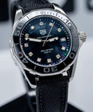 Buy Shop Tag Heuer Aquaracer Black Mother of Pearl Dial Watch for Women - WAY131M.FT6092 USA Online
