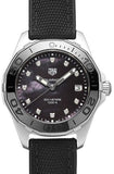 Buy Shop Tag Heuer Aquaracer Black Mother of Pearl Dial Watch for Women - WAY131M.FT6092 USA Online