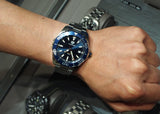 Buy Shop Tag Heuer Aquaracer Blue Dial Quartz Silver Steel Strap Watch for Men - WAY111C.BA0928 USA Online