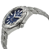 Buy Shop Tag Heuer Aquaracer Blue Dial Silver Steel Strap Watch for Men - WBD1112.BA0928 USA Online