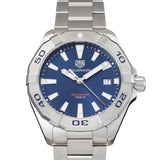 Buy Shop Tag Heuer Aquaracer Blue Dial Silver Steel Strap Watch for Men - WBD1112.BA0928 USA Online