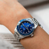 Buy Shop Tag Heuer Aquaracer Blue Dial Silver Steel Strap Watch for Women - WAY131S.BA0748 USA Online