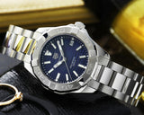 Buy Shop Tag Heuer Aquaracer Blue Dial Silver Steel Strap Watch for Women - WBD131D.BA0748 USA Online