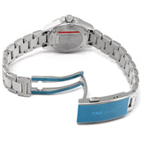 Buy Shop Tag Heuer Aquaracer Blue Dial Silver Steel Strap Watch for Women - WBD1412.BA0741 USA Online