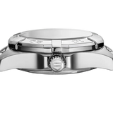 Buy Shop Tag Heuer Aquaracer Blue Dial Silver Steel Strap Watch for Women - WBD1412.BA0741 USA Online