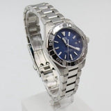 Buy Shop Tag Heuer Aquaracer Blue Dial Silver Steel Strap Watch for Women - WBD1412.BA0741 USA Online