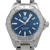 Buy Shop Tag Heuer Aquaracer Blue Dial Silver Steel Strap Watch for Women - WBD1412.BA0741 USA Online
