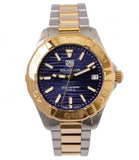 Buy Shop Tag Heuer Aquaracer Blue Dial Two Tone Steel Strap Watch for Women - WBD1325.BB0320 USA Online