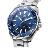 Buy Shop Tag Heuer Aquaracer Blue Dial Watch for Men - WAY101C.BA0746 USA Online