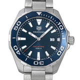 Buy Shop Tag Heuer Aquaracer Blue Dial Watch for Men - WAY101C.BA0746 USA Online