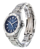 Buy Shop Tag Heuer Aquaracer Blue Dial Watch for Men - WAY1112.BA0928 USA Online