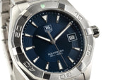 Buy Shop Tag Heuer Aquaracer Blue Dial Watch for Men - WAY1112.BA0928 USA Online