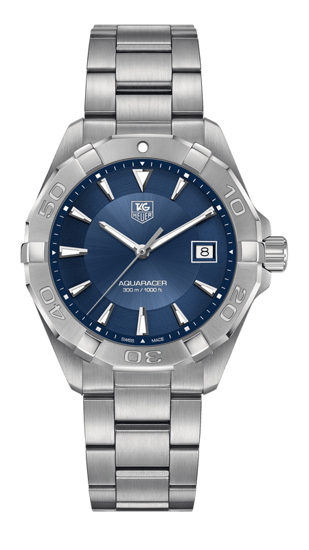 Buy Shop Tag Heuer Aquaracer Blue Dial Watch for Men - WAY1112.BA0928 USA Online