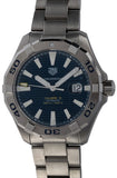 Buy Shop Tag Heuer Aquaracer Blue Dial Watch for Men - WAY2012.BA0927 USA Online