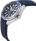 Buy Shop Tag Heuer Aquaracer Blue Dial Watch for Men - WAY201B.FT6150 USA Online