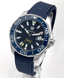 Buy Shop Tag Heuer Aquaracer Blue Dial Watch for Men - WAY201B.FT6150 USA Online