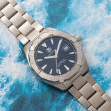 Tag Heuer Aquaracer Blue Dial Watch for Men - WAY2112.BA0928