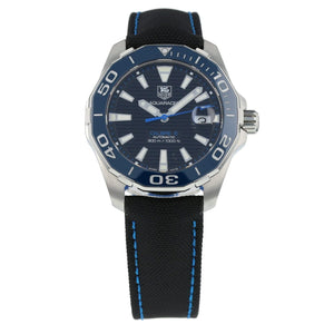 Buy Shop Tag Heuer Aquaracer Blue Dial Watch for Men - WAY211B.FC6363 USA Online